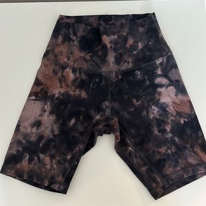 Lululemon align high rise biker shorts